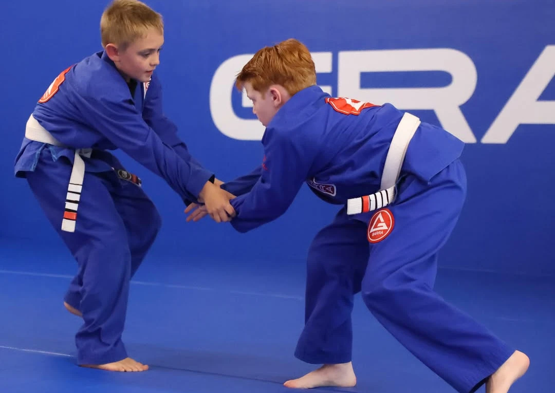 Brazilian Jiu-Jitsu training at Gracie Barra Highland Village